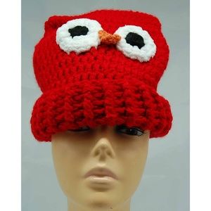 Artisan Handcrafted Winter Owl Hat